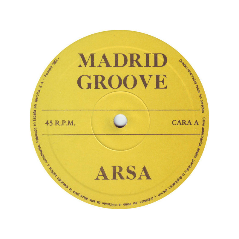 Madrid Groove - Arsa (1989 Original Pressing) Madrid Groove - Arsa (1989 Original Pressing)